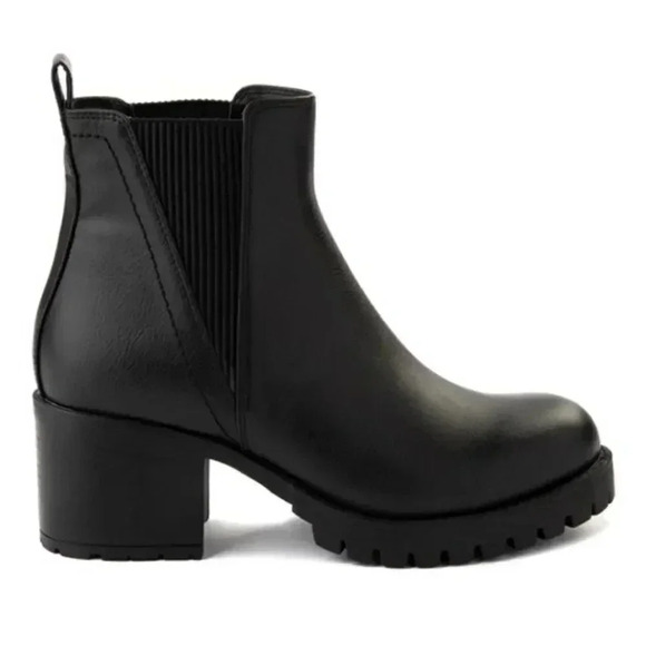 MIA Jodie Heel Chelsea Ankle Women's Boots Size 9.0 M, Black, - Picture 1 of 7